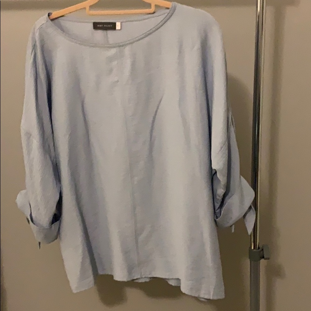 Mint Velvet Pale Blue Shirt